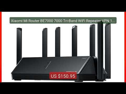 Xiaomi Mi Router BE7000 7000 Tri-Band WiFi Repeater VPN 1GB M... — Amazing Value 2026 | Must Have!