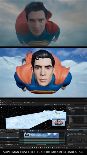 SUPERMAN - FIRST FLIGHT UE5.6 #PREVIZ