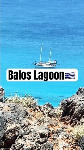 Welcome to Balos Lagoon 🌊💙#travel #balos #greece