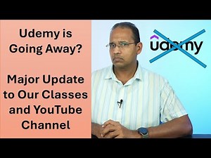 Udemy is Going Away, Major Update to Our Classes and YouTube Channel