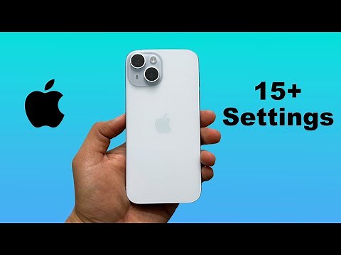iPhone 15 - 15+ Settings That You Should Know! (HINDI)