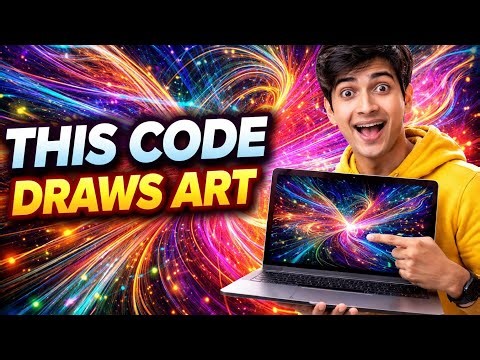 “Generative Art using JavaScript (Crazy Visual Project)”