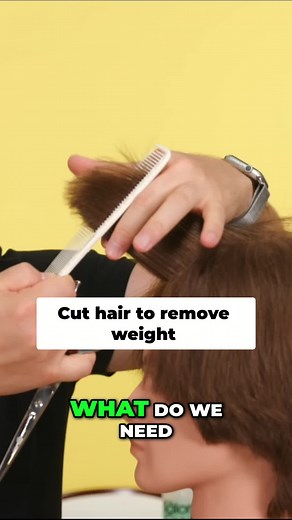 Hair Layering Secrets: Remove Weight for Volume & Shape