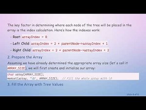Generate Array Representation of a Binary Search Tree from Preorder and Inorder Traversal