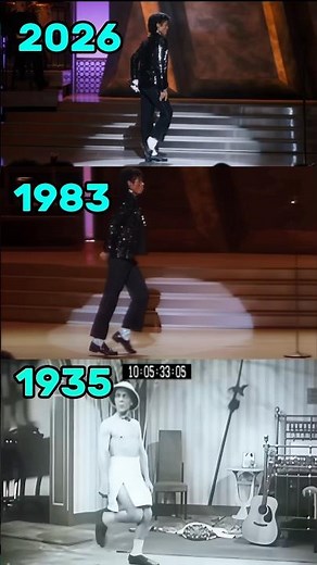MICHAEL JACKSON MOONWALK EVOLUTION JACK STANFORD AND JAAFAR JACKSON MOONWALK 1983-1935-2026 😮