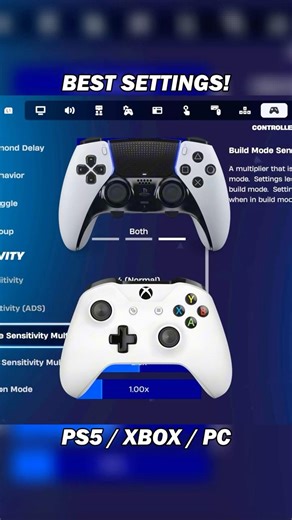BEST Controller Settings 🎮🧩