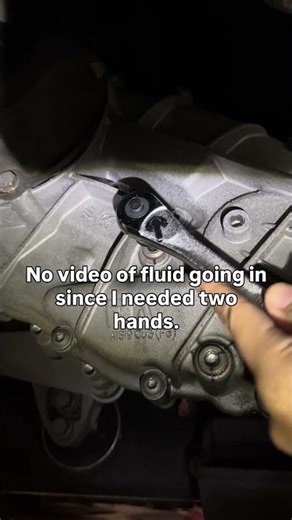 Reminder to change your transfer case oil #cayenne #cayennegts #porschecayenne