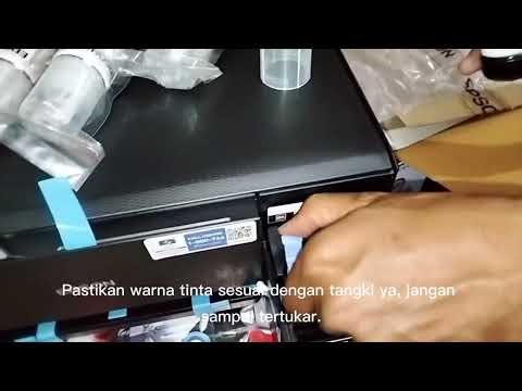 Unboxing Epson L3210 + Isi Tinta & Test Print (Lengkap dari Awal Sampai Nyala!)