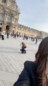 Jalan2 ke Museum La Louvre dan Salah costume, ternyata dingin bgt krn anginnya🙈 udah check cuaca di Google ternyata gak sesuai😂 | Jannah Cochrane