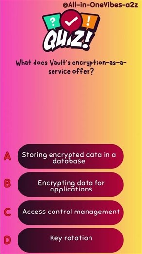 What does Vault’s encryption-as-a-service offer?