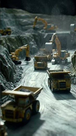 Massive Mining Operation in Action! 🚧 Heavy Equipment at Work