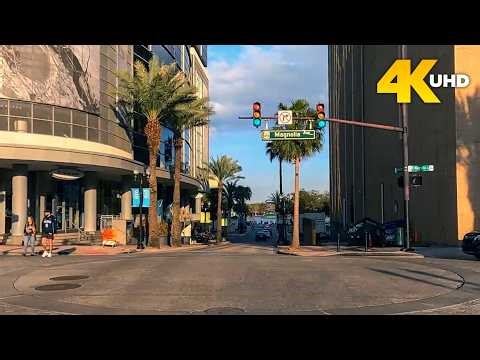 Orlando Florida 4K Driving Tour | Exploring Downtown Orlando