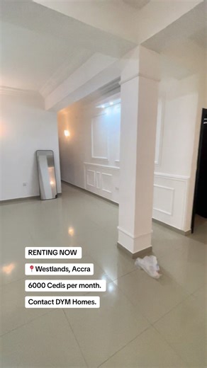 RENTING NOW 📍Westlands, Accra ▫️Close to the main road (Westlands Boulevard) 6000 Cedis per month. (Eq. $390) Contact DYM Homes now to schedule a viewing. PLEASE NOTE: Agency terms and conditions do apply. ▪️CONTACT: Call or WhatsApp: ( 233) 024 467 7077 Email: dymhomes2018@gmail.com #dymhomes #ghanaproperties #ghanahomes #ghanahomesforsale #accraghana #ghanaweddings #beyondthereturn #bellanaija #ghanaphotography #newyeareve #Ghana #africa #shattawale #ndc #jdm #yearofreturn #beyondthereturn #j