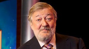 Jeopardy! host Stephen Fry poses on stage of UK spinoff as set gets odd change