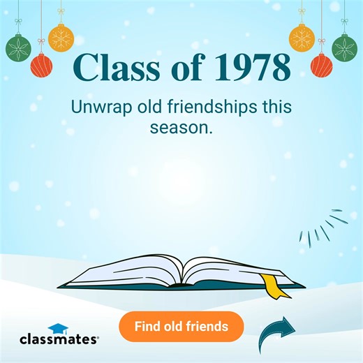 📣 Hey Class of 1978! 📣 Relive Old Yearbook Moments https://register.classmates.com/?year=1978&s=81194 | Classmates