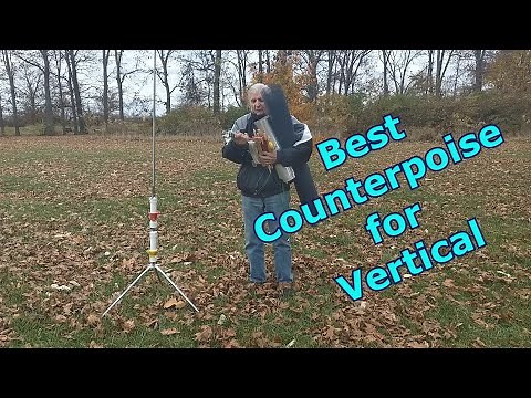 Ground Vs Counterpoise what to use for portable and POTA verticals