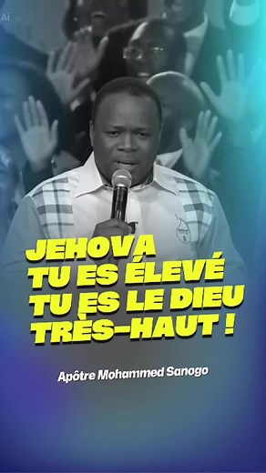 Jéhovah tu es élevé — paroles et message du chant