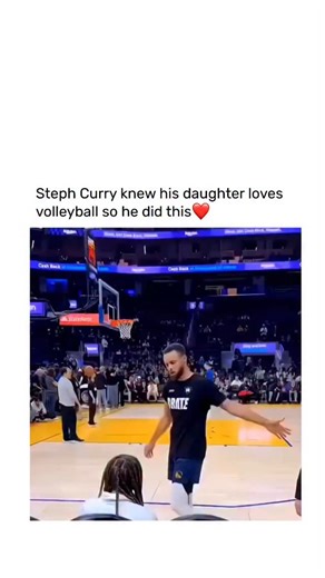 Basketball 24/7 on Instagram: "Stephen Curry shares a warm and affectionate relationship with his daughter, Riley Curry, that has captured the hearts of basketball fans around the world. Their bond became widely visible during press conferences and public moments where Riley’s playful personality and Steph’s gentle parenting stood out. Curry often speaks about how fatherhood keeps him grounded, motivated, and balanced despite the pressures of being an NBA superstar. Whether cheering from the sid
