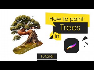 How To Paint Trees in Procreate | Beginner-Friendly Tutorial