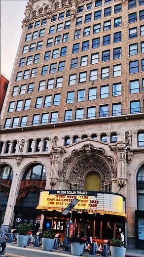 MILLION DOLLAR THEATER, DOWNTOWN Los Angeles #milliondollartheater #losangeles #california