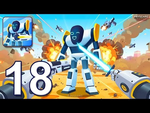 Mechangelion Robot Fighting - Gameplay Walkthrough Part 18 - Mecha Robots Fight Arena (iOS, Android)