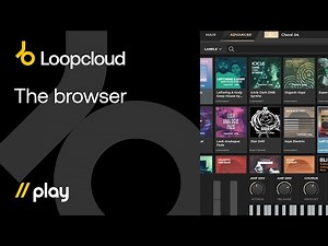 Loopcloud PLAY - The Browser