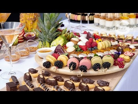 Dresser un buffet traiteur