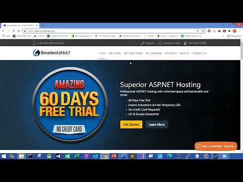 How-to publish or deploy a simple Asp.net Core MVC web app without a database to Smarterasp.net