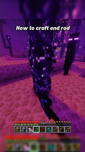 How to craft End Rod in Minecraft #nobatidao
