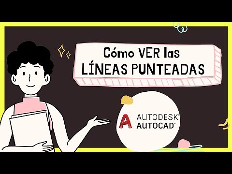 Como VER LÍNEAS PUNTEADAS en AUTOCAD