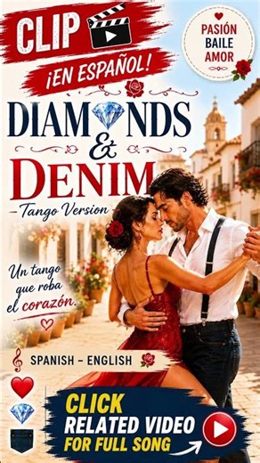❤️💎👖 Diamonds & Denim 🌹🔥 | Spanish-English Tango Duet
