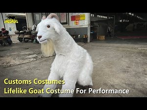Lifelike Goat Costume For Performance | Custom Costumes