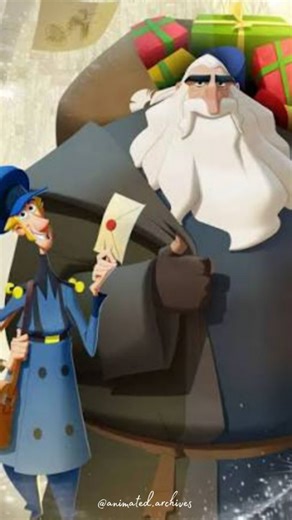 Animated Archives on Instagram: "Klaus (2019) is a Netflix-produced animated film that serves as an original origin story for Santa Claus. It follows Jesper, a lazy, selfish postman sent to a cold, feuding town above the Arctic Circle. He befriends a reclusive toymaker named Klaus, and together they bring joy to the town, sparking a tradition of kindness."