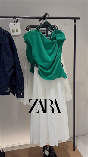 ZARA New Women's Collection 💚🤍👝👡✨I March 2026
