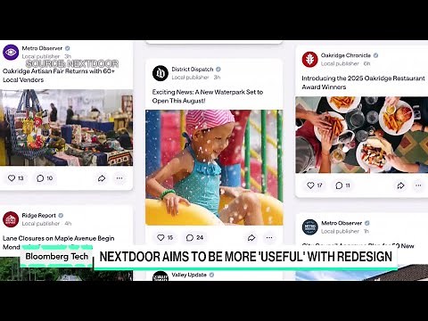 Nextdoor Revamps Its App, Aiming to Boost Engagement