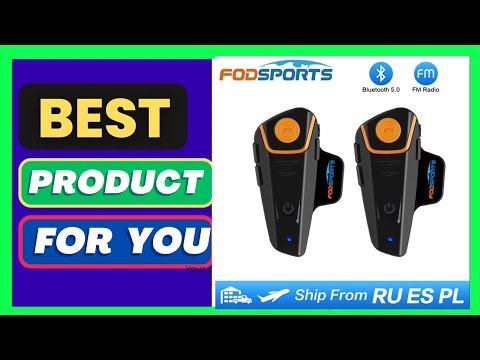 Fodsports BT-S2 Pro motorcycle helmet intercom