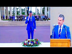 LIVE: Pete Hegseth HONORS D-Day Heroes in Normandy France 2025!