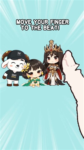 Today is Goat’s birthday! Let’s all say: Happy birthday to Goat! May you all be as happy as Goat every day! #interactive #goatgames #fingergame #thumbchallenge #fyp #interactivetiktok #fun #slideyourfinger #viral #cute