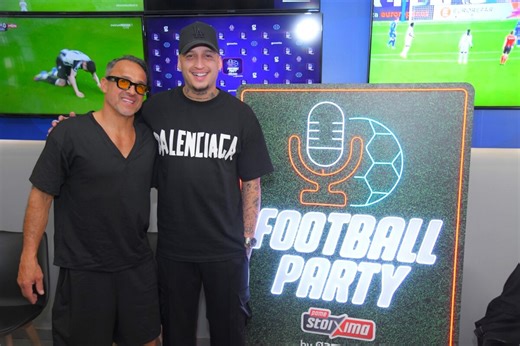 Πάμε Στοίχημα football party by Gazzetta - Λουτσιάνο Ντε Σόουζα και Mc Daddy για τα ντέρμπι των playoffs, το αξέχαστο γκολ στη Λεωφόρο και τις οικογενειακές ιστορίες - Documento