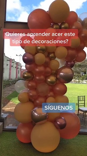 Arco orgánico #globomundo #globos #arcoorganico #balloons #aprendeentiktok #fy #parati
