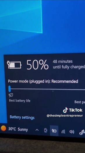 Quick Fix When Microsoft Surface Pro Battery stuck at 49% #microsoft #surface #laptop #surfacelaptop #fix #howto