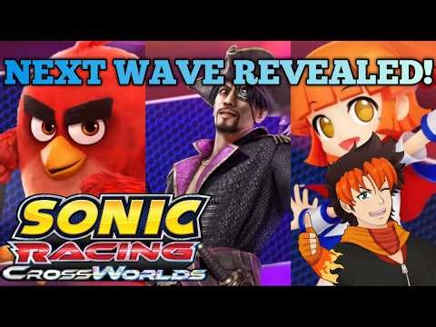 Sonic News: Angry Birds' Red, Goro Majima, and Arle Revealed for Sonic Racing Crossworlds!