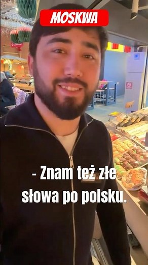 "Znam też złe słowa po polsku" #Moskwa #Rosja