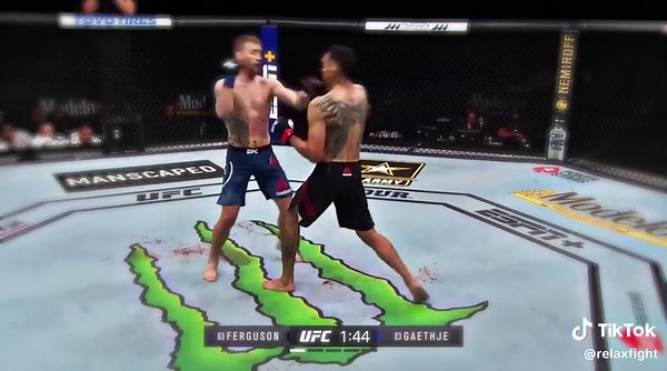 Justin Gaethje vs Tony Ferguson Highlights
