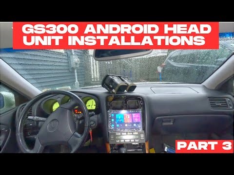 2000 Lexus GS300 Android Head Unit Installation ( Part 3 Climate control Customizations + more)