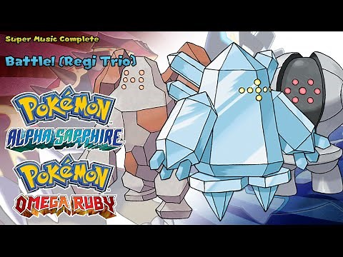 Pokémon Omega Ruby/Alpha Sapphire - Vs Regi Trio (Highest Quality)