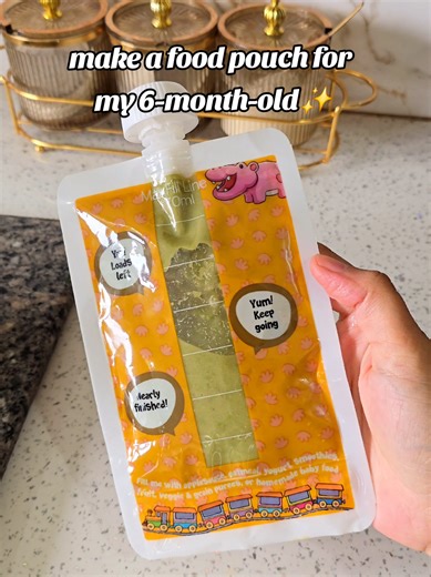 How to Make a Food Pouch for Your 6-Month-Old