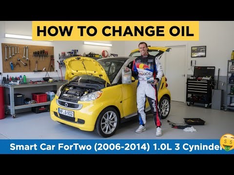 How to Change Oil on a Smart Car ForTwo (2006-2014) 1.0L 3-Cylinder