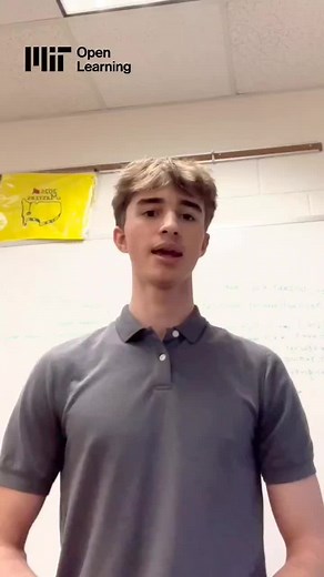 Want to learn college-level math…before college? 🤯 This 17-year-old did it with free @mit online courses. You can too on MIT Learn: learn.mit.edu #StudyTok #MathTok #PeerTutor #OpenLearning #STEM