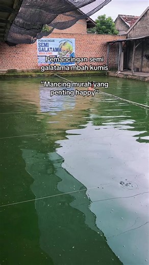 Pemancingan Murah dan Menyenangkan di Mbah Kumis